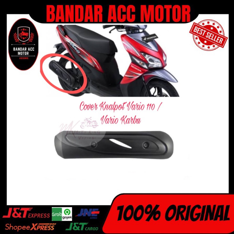 PROMO Cover Knalpot vario 110 old karbu / Pelindung Knalpot / Protectoe Muer vario 110 Karbu