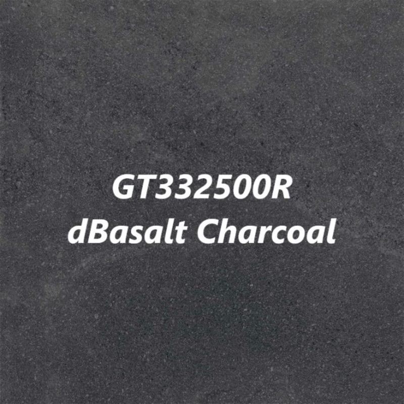Roman Granit Lantai Carport  Kasar 30x30cm/Keramik Lantai Garasi Batu Andesit/Roman Granit dBasalt Charcoal