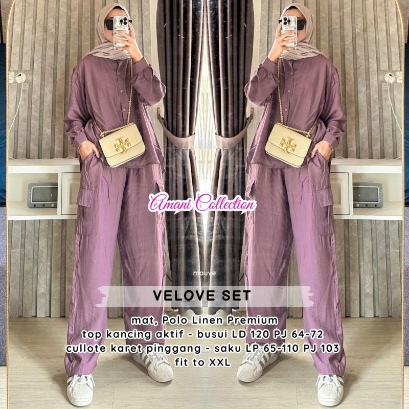 Velove Setelan by Amani Collection