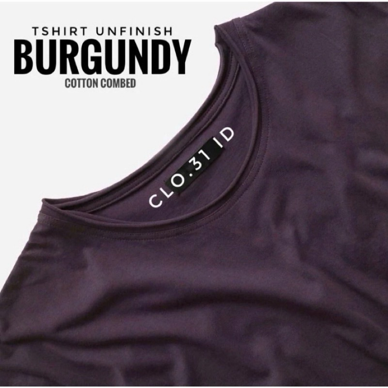 Kaos Unfinished Distro Terbaru/kaos polos Tshirt/Kaos Unfinished model kerah sobek/Kaos Distro Terla