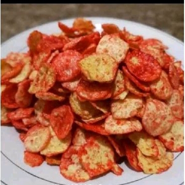 

250 Gram Keripik Opak Mini balado dan keju