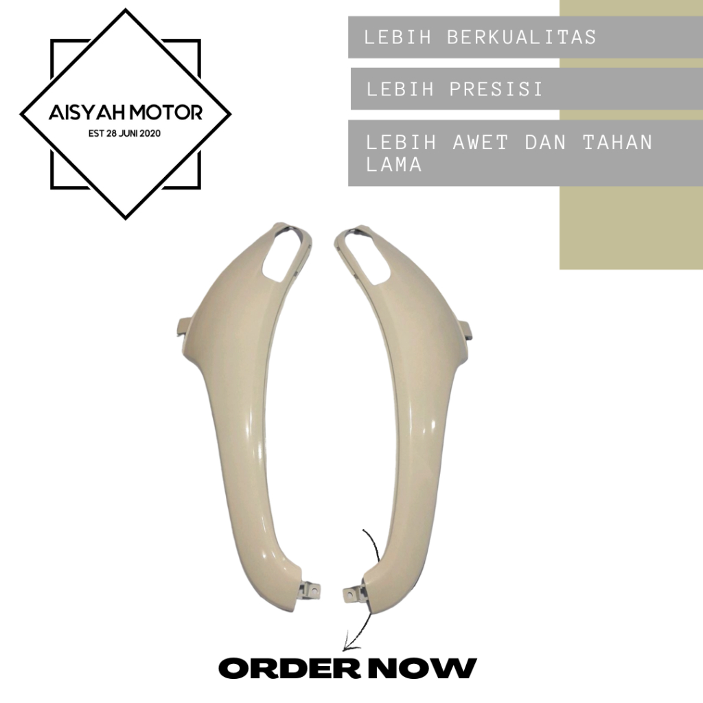 Sayap Honda Scoopy FI Warna Krem Tahun 2015
