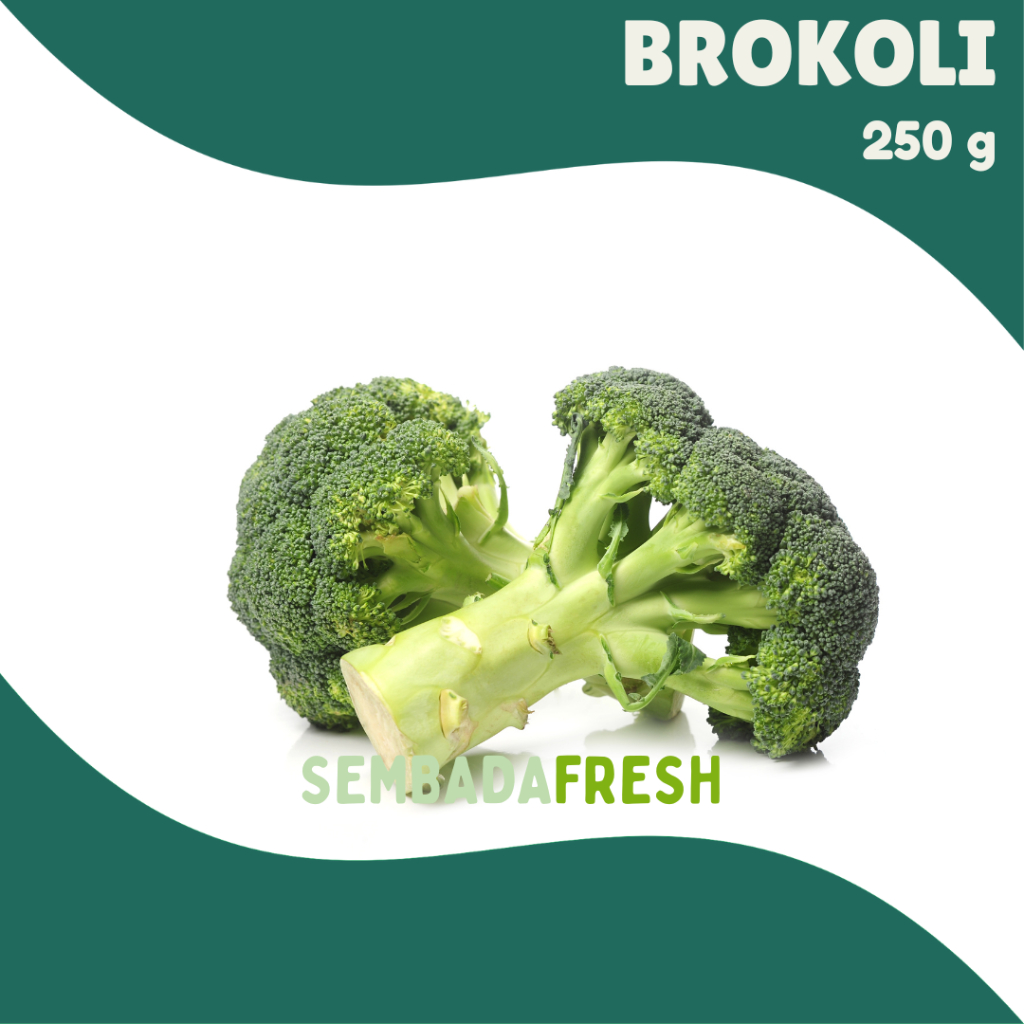 

Brokoli 250 gram - SEMBADA FRESH [Pengiriman Instant]