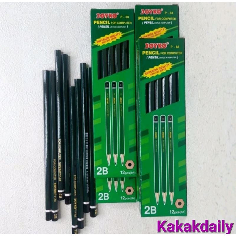 

Pensil 2b Joyko P-88 1pack (12pcs)