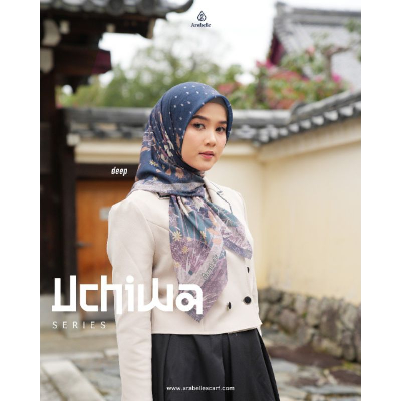 [NEW] ✔️ COD | UCHIWA SCARF (Deep) • ARABELLESCARF / SCARF / SCARF PREMIUM / SCARF EKSLUSIVE / SCARF