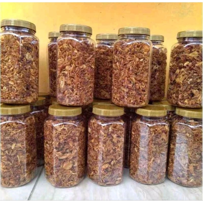 

Bawang Goreng Toples Besar, Untuk taburan makanan dll