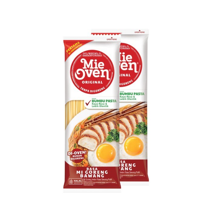 

Mie Oven Mi Instan Goreng Bawang 8 pcs