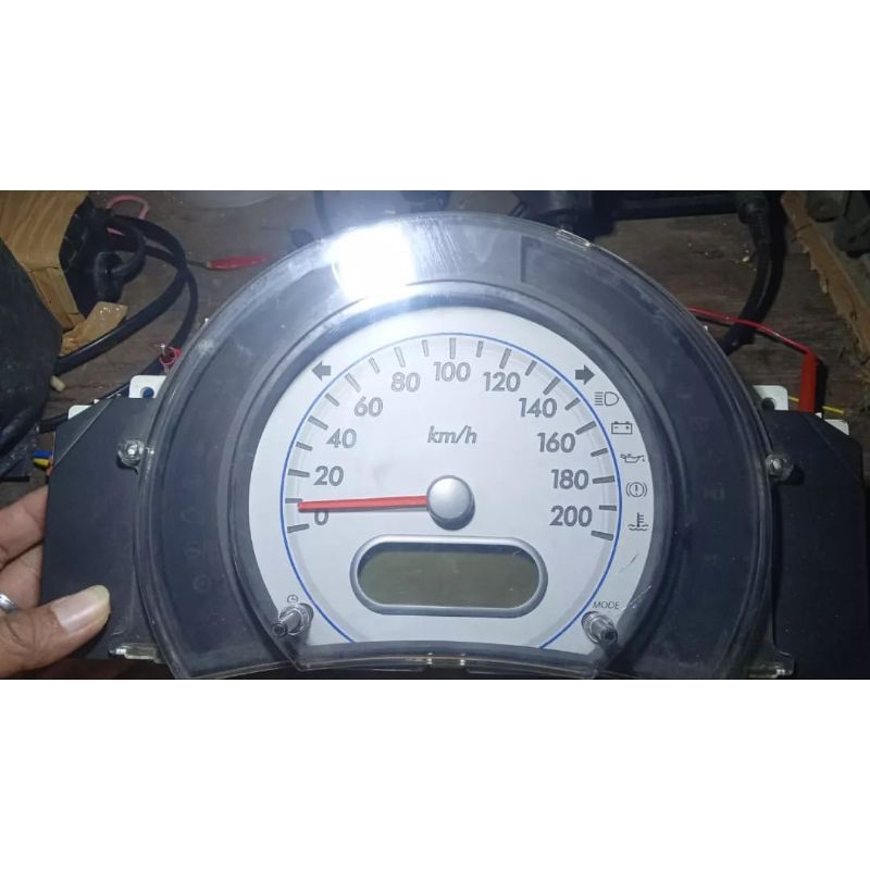 Servis speedometer Splash mati hidup kedip restart, servis spidometer, servis spedometer