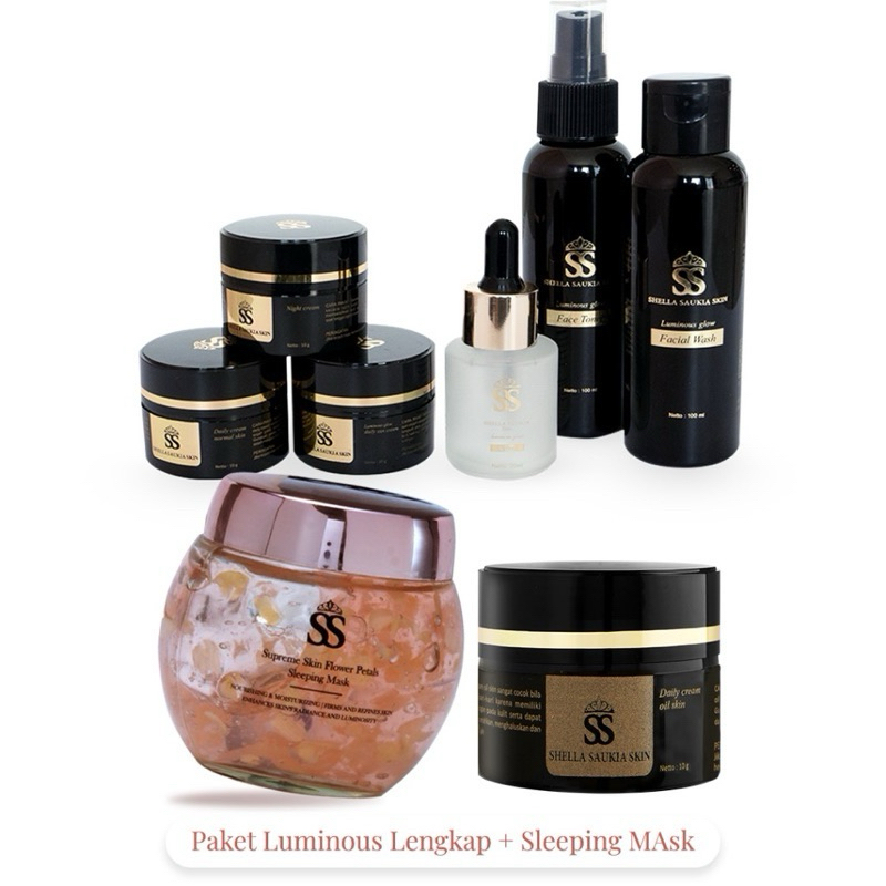 Paket Luminous Glow Skincare ShellaSaukia