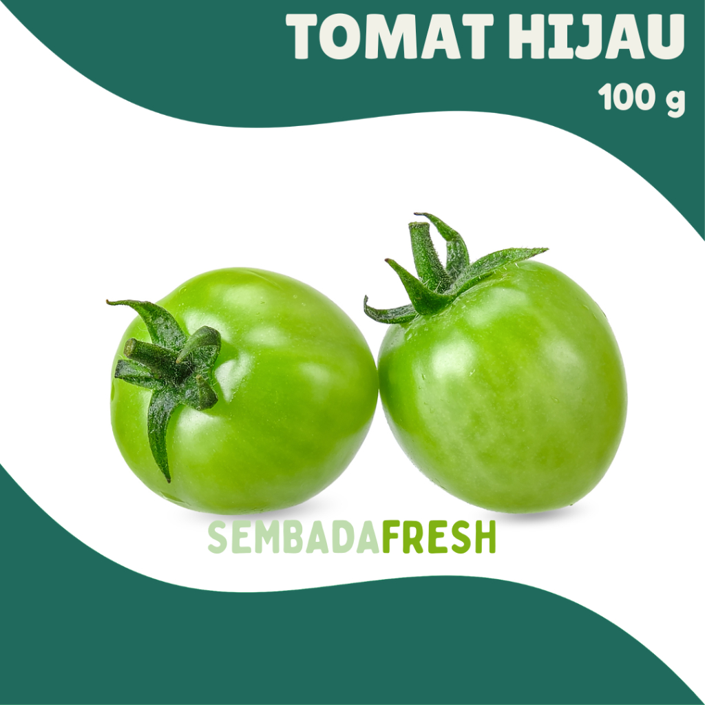

Tomat Hijau 100 gram - SEMBADA FRESH [Pengiriman Instant]