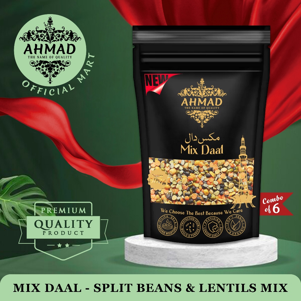 

AHMAD Mix Daal – Split Beans & Lentils Mix