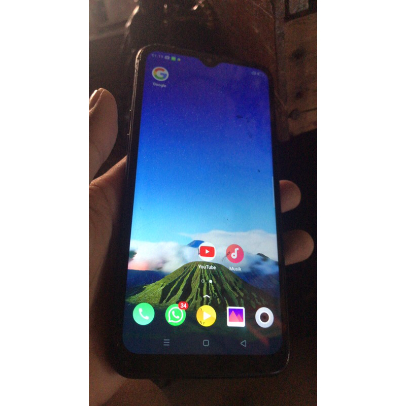 oppo a1k normal second