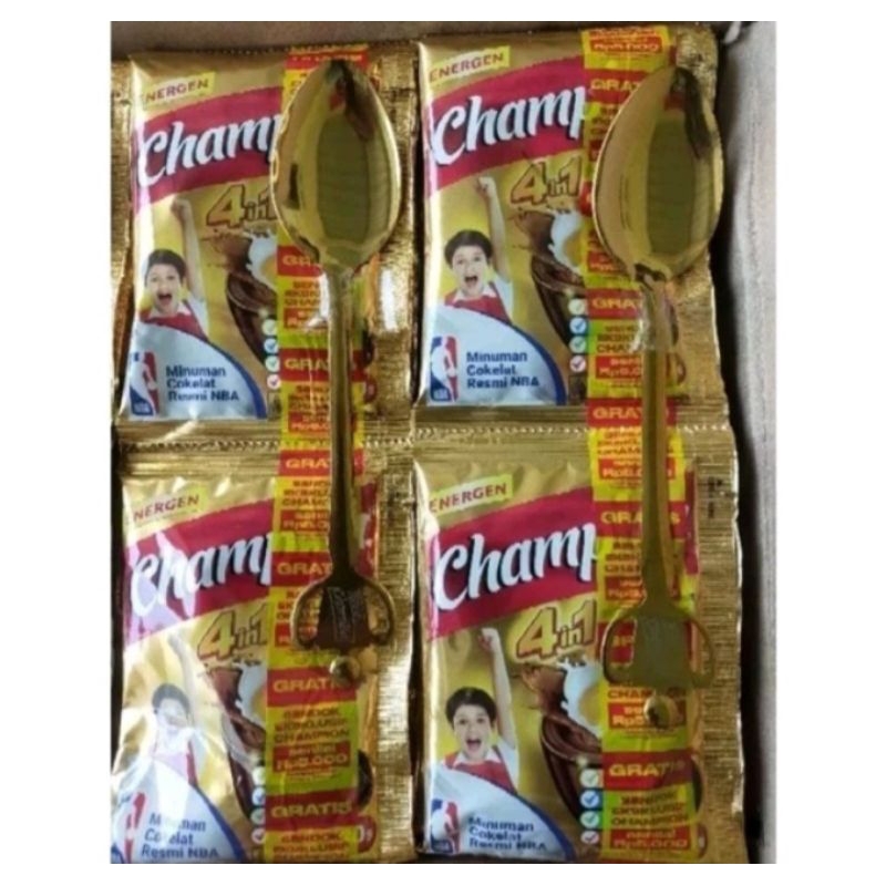 

ENERGEN CHAMPION RENCENG (10 SACHET ) GRATIS SENDOK EMAS EXP MEI 2025
