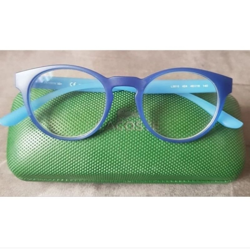 (Preloved) FRAME KACAMATA LACOSTE ORIGINAL KIDS ANAK