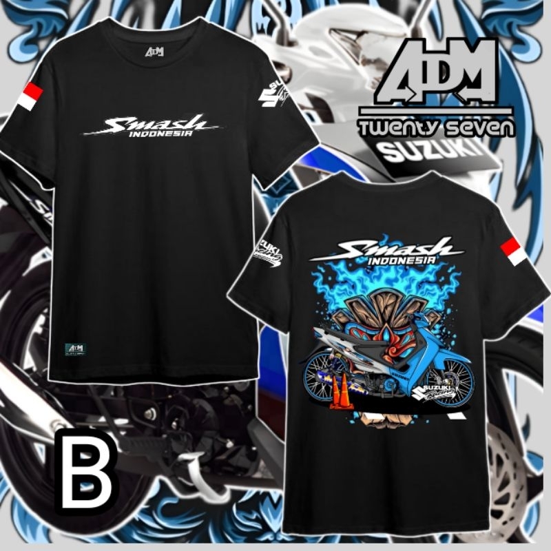 Kaos Suzuki Smash Titan Smash Old kaos smash Indonesia Suzuki Racing