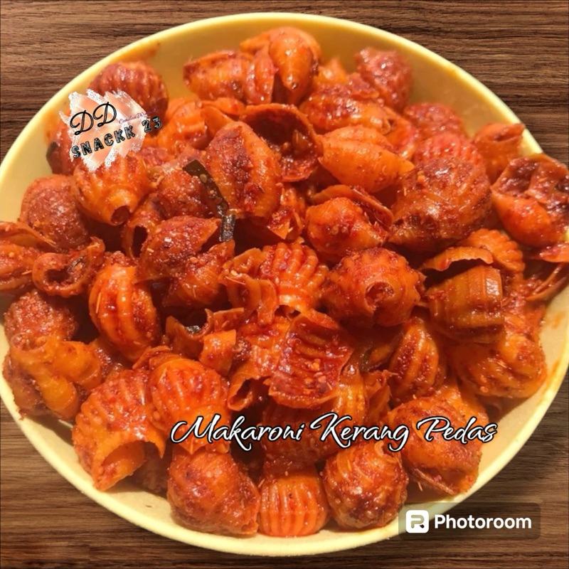 

MAKARONI KERANG PEDAS 250gram / MAKARONI KERANG BANTET