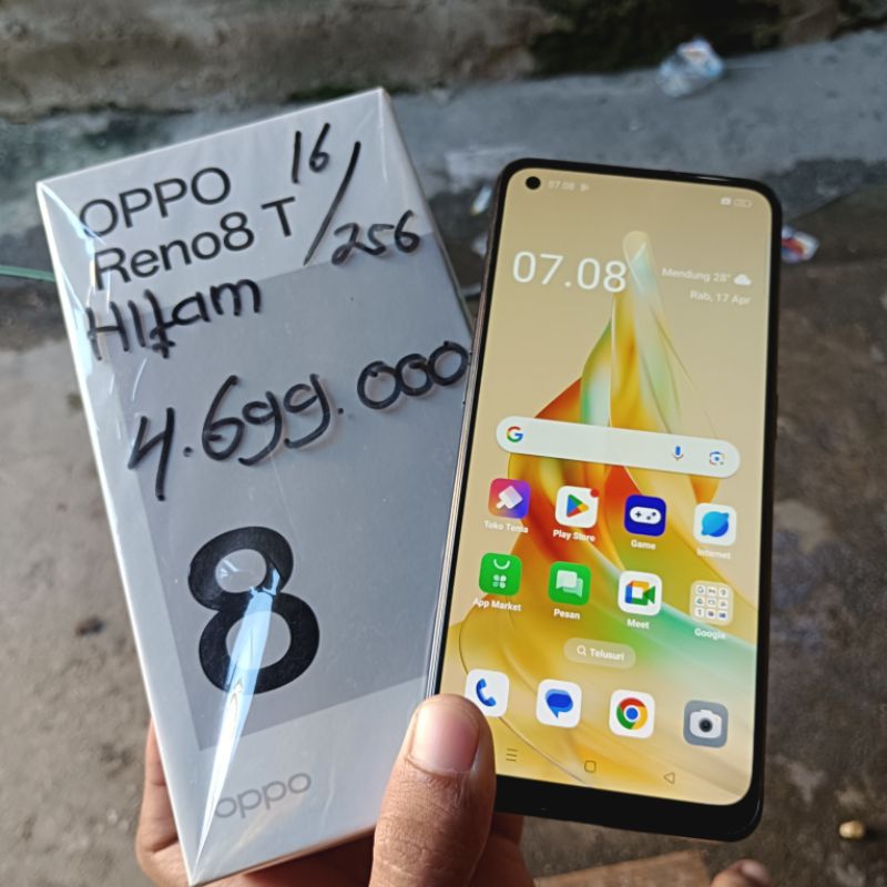 HP OPPO RENO 8T (SECOND)