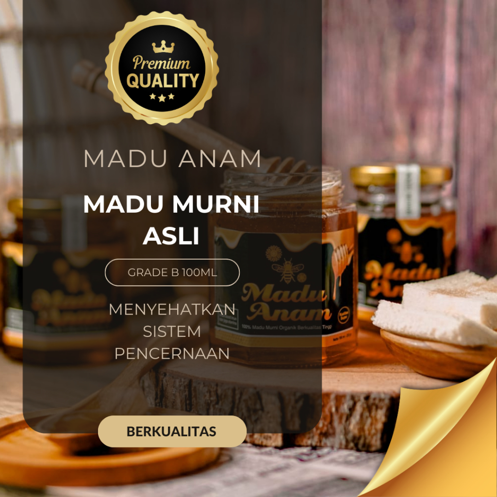 

Madu Anam Murni Membantu Mengontrol Gula Darah Melancarkan Pencernaan Herbal