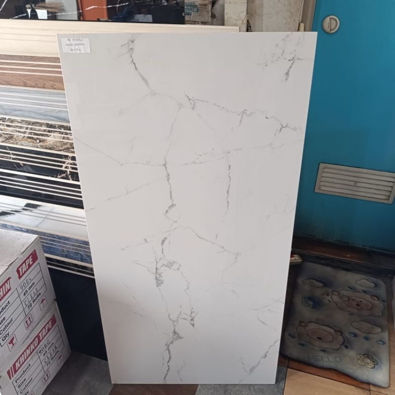 granit lantai uk 60x120 white carara