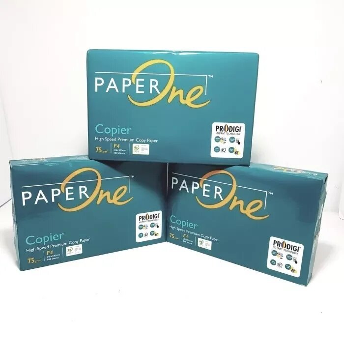 

Kertas HVS PaperOne F4 - 75 gr isi 500 lb