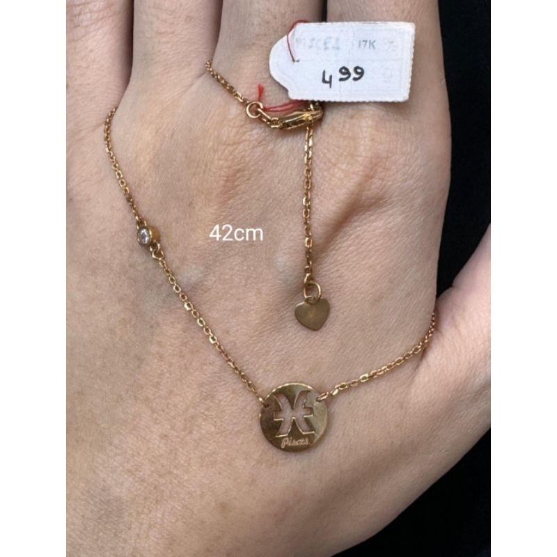Kalung emas 75 pisces