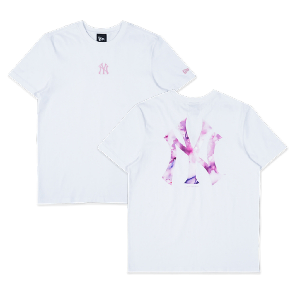 T-Shirt New Era Cap New York Yankees Sakura White Original