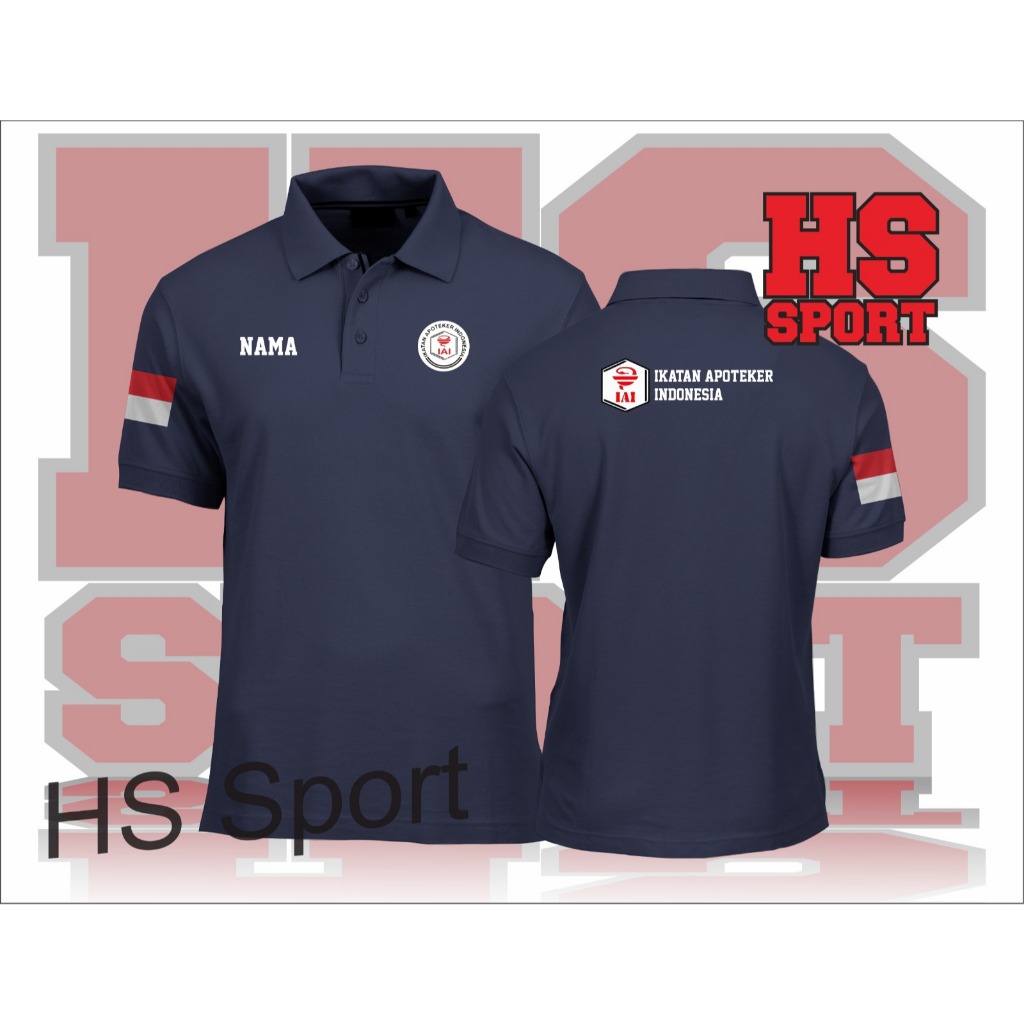 BAJU IKATAN APOTEKER - POLO IKATAN APOTEKER - BAJU APOTIK -  BAJU KERAH APOTEK