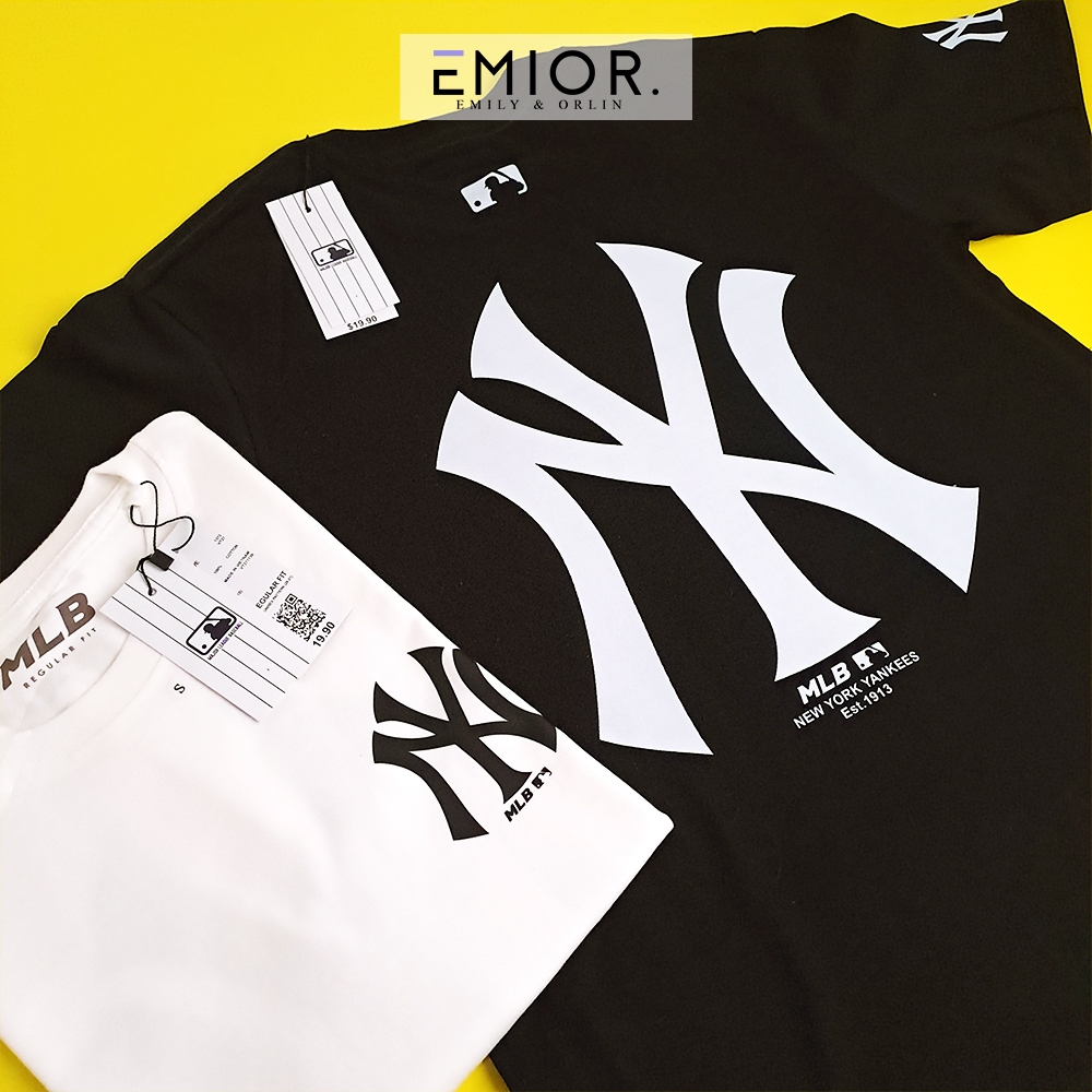EMIOR Kaos Wanita / Baju Atasan Perempuan Cewek Cewe Branded Import Impor Premium - NEW YORK NY