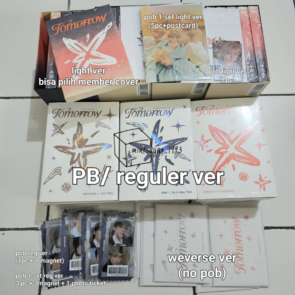 [ READY STOCK ] TOMORROW X TOGETHER ( TXT ) - 6th Mini Album [ minisode 3 : TOMORROW ] ( Photobook V