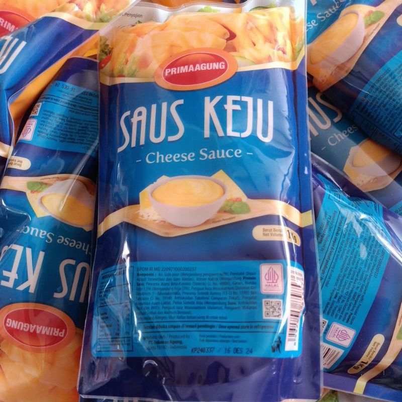 

saus keju prima agung 1 kg