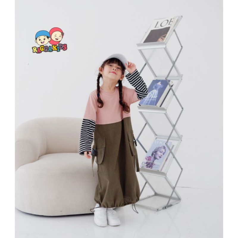 GAMIS ANAK RAGGAKIDS 66 3-14 TAHUN STREETWEAR OUTFIT BAJU PEREMPUAN BALITA TEENAGER