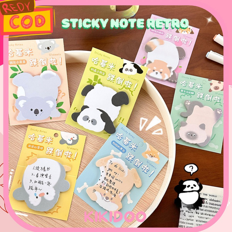 

Kikidoo Sticky Notes 30lembar Lucu Animal Jungle RT218
