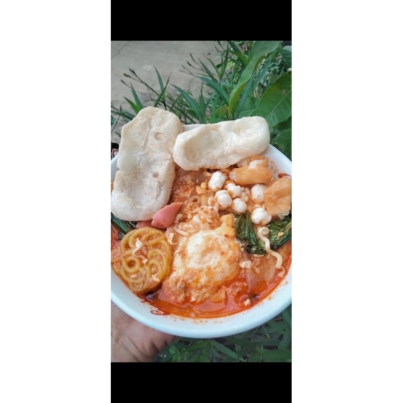 

seblak cuanki lidah paket murah