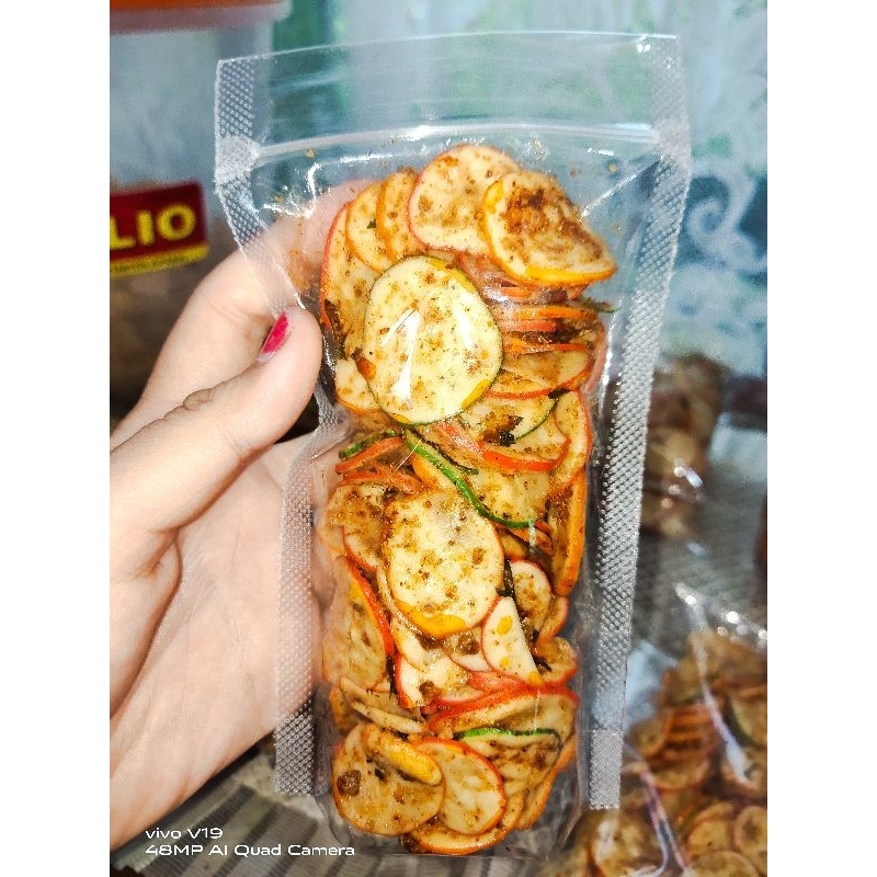 

Kerupuk sebring kemasan pouch