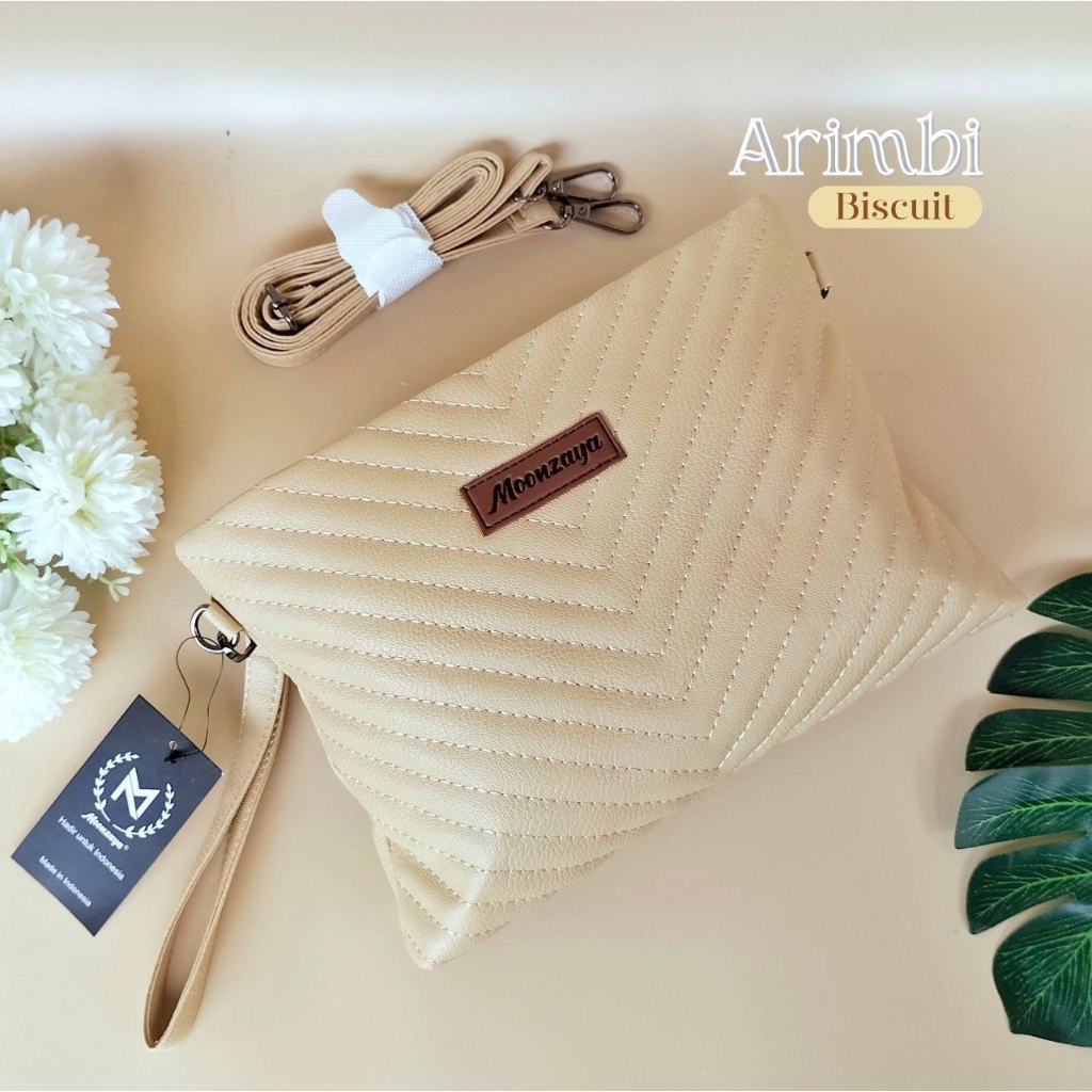TAS DOMPET ARIMBI BISCUIT BY MOONZAYA