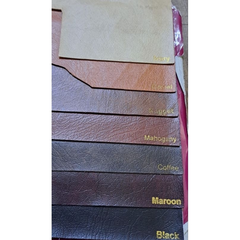 PEONY : Kulit Premium Bahan Sofa Oscar Sintentis Kulit Jok Pelapisan Sofa
