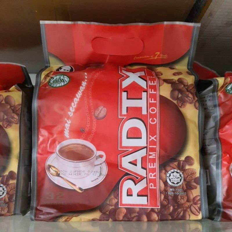 

Kopi Radix H|P|A Malay5ia 7 Rempah Herbal Jumbo New 32pc