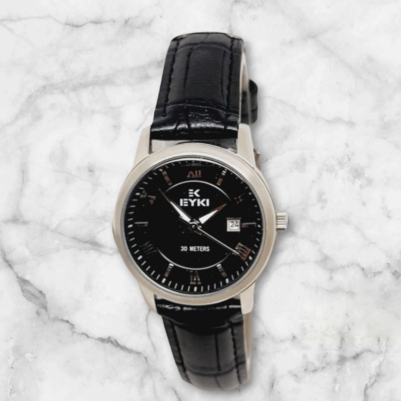 Eyki 8610 Jam tangan wanita original Tali kulit