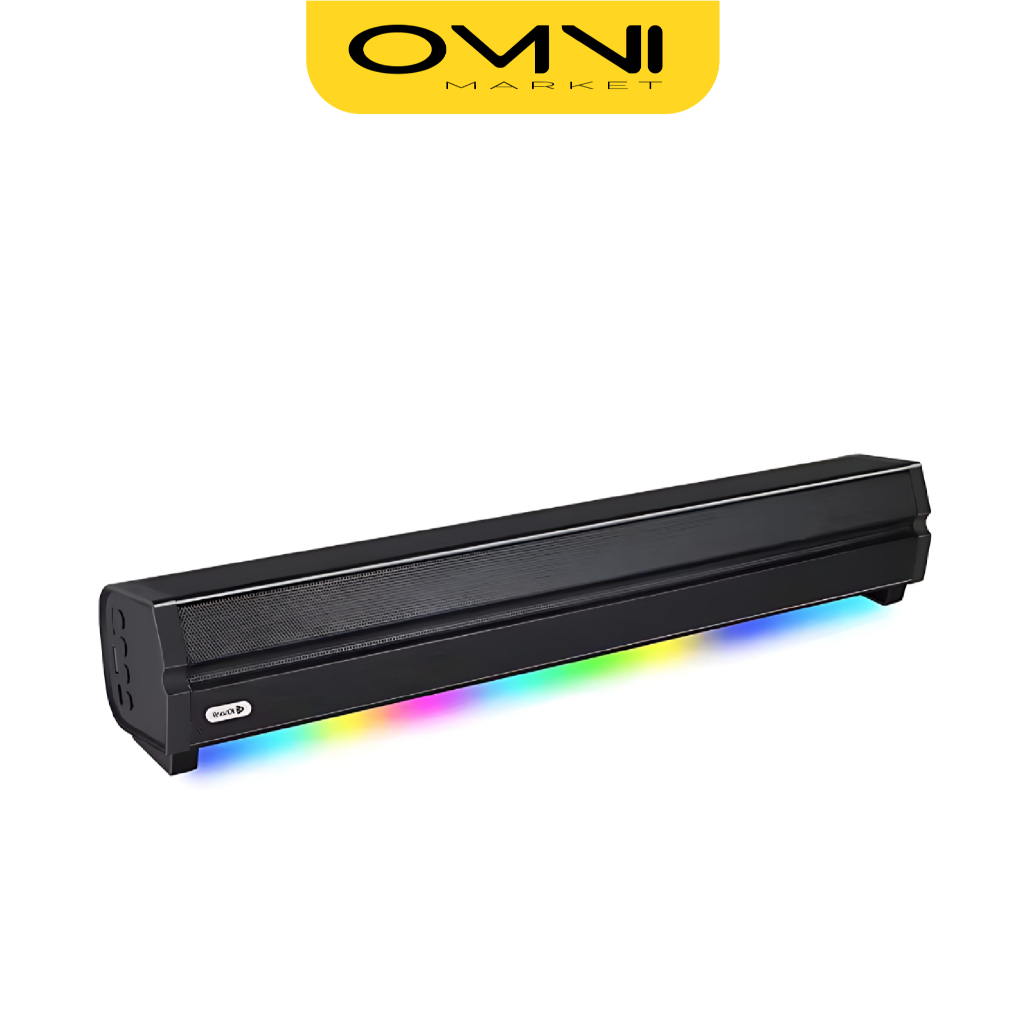 Speaker Bluetooth Soundbar Portable 5.3 Kisonli LED-802 RGB Light Super Bass