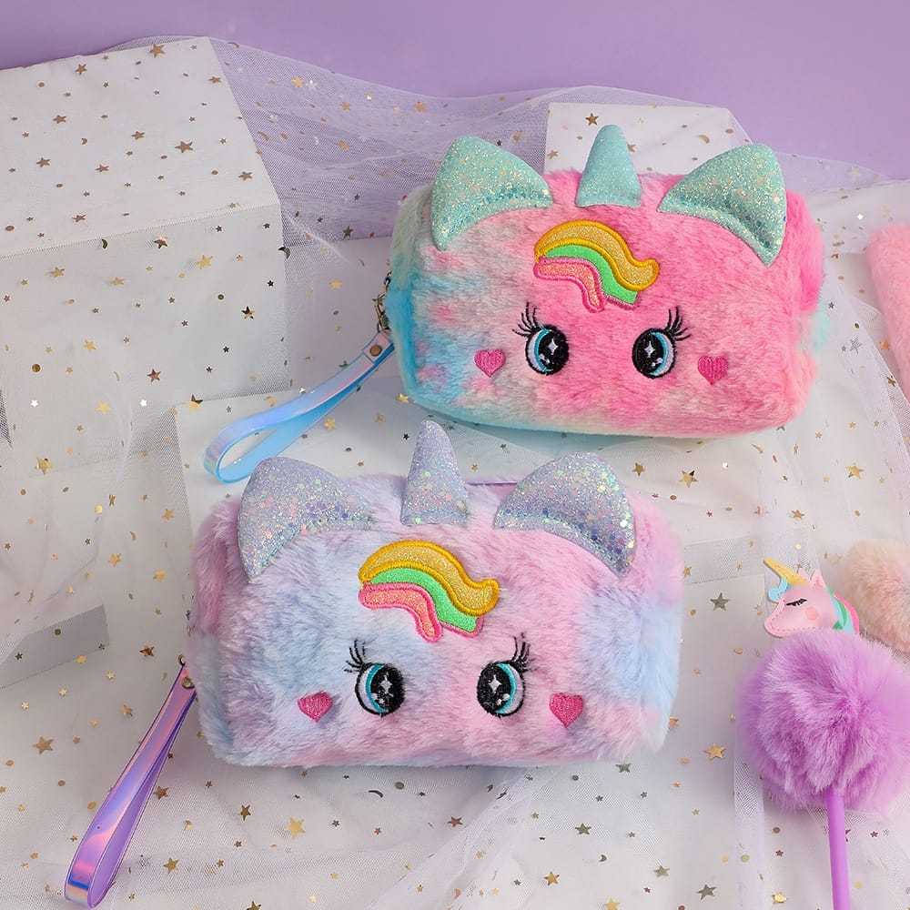 

Kotak Pensil Unicorn Pouch Make up Unicorn wadah aksesoris alat tulis alat rias