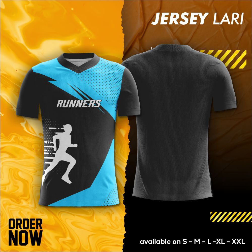 Baju Jersey Pelari Indonesia 213 Kaos Running Pria Dry Fit Olahraga