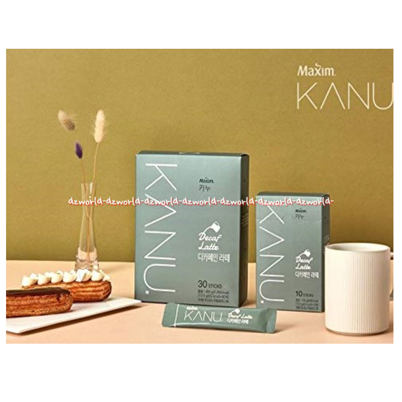 

Maxim Kanu Decaf Latte 30sticks The Smallest Cafe In The World Kopi Kannu