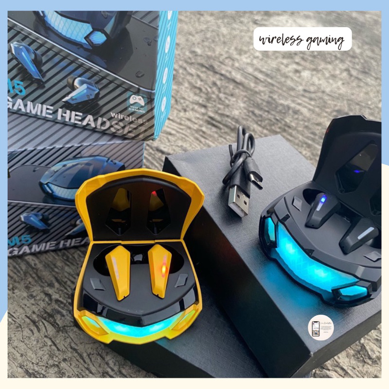 TWS Headset Bluetooth | Wireless Gaming Earphone Bluetooth 5.2 | Full Bass Noise Cancelling Earbuds 