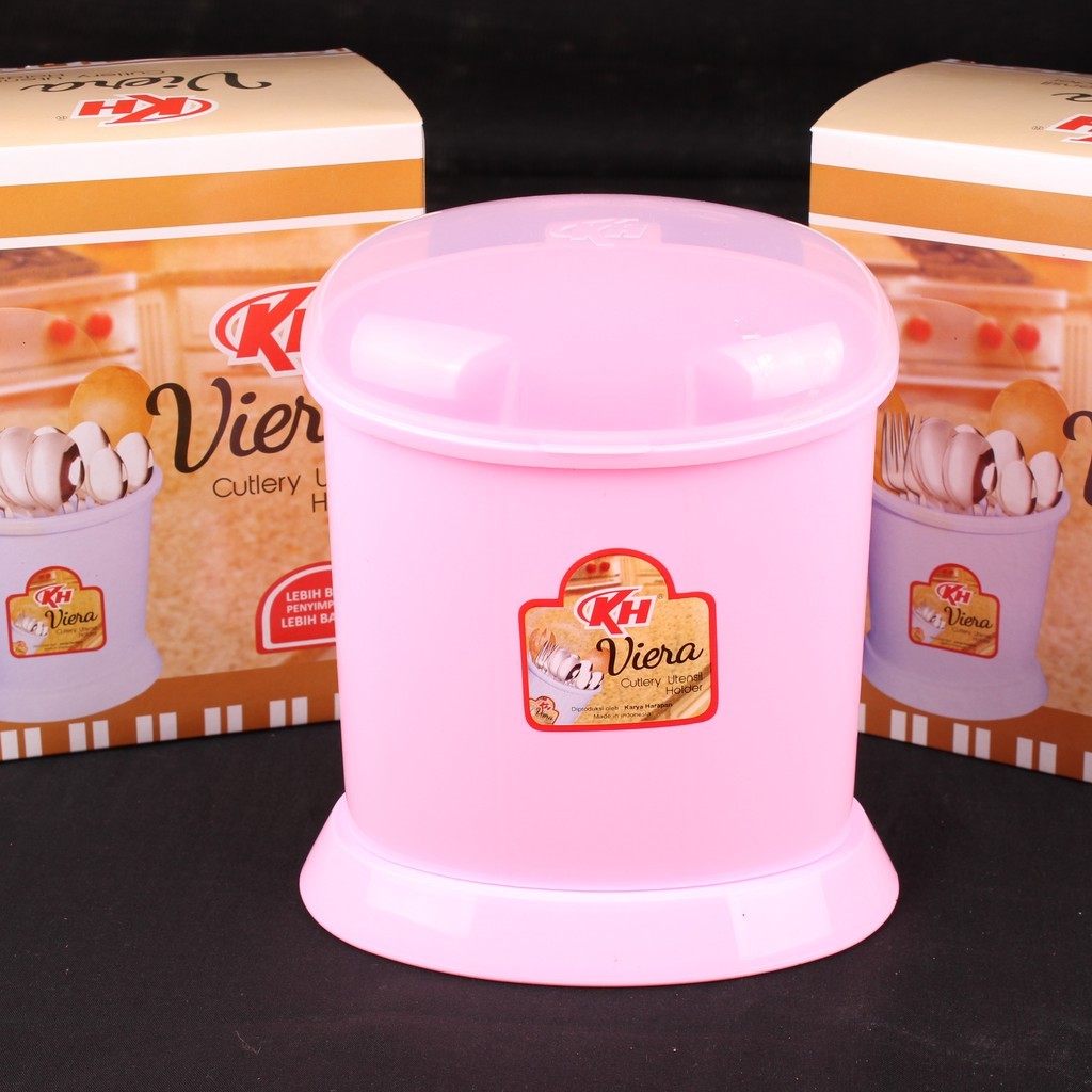 Tempat Sendok Viera / Tempat Sendok dengan Tutup