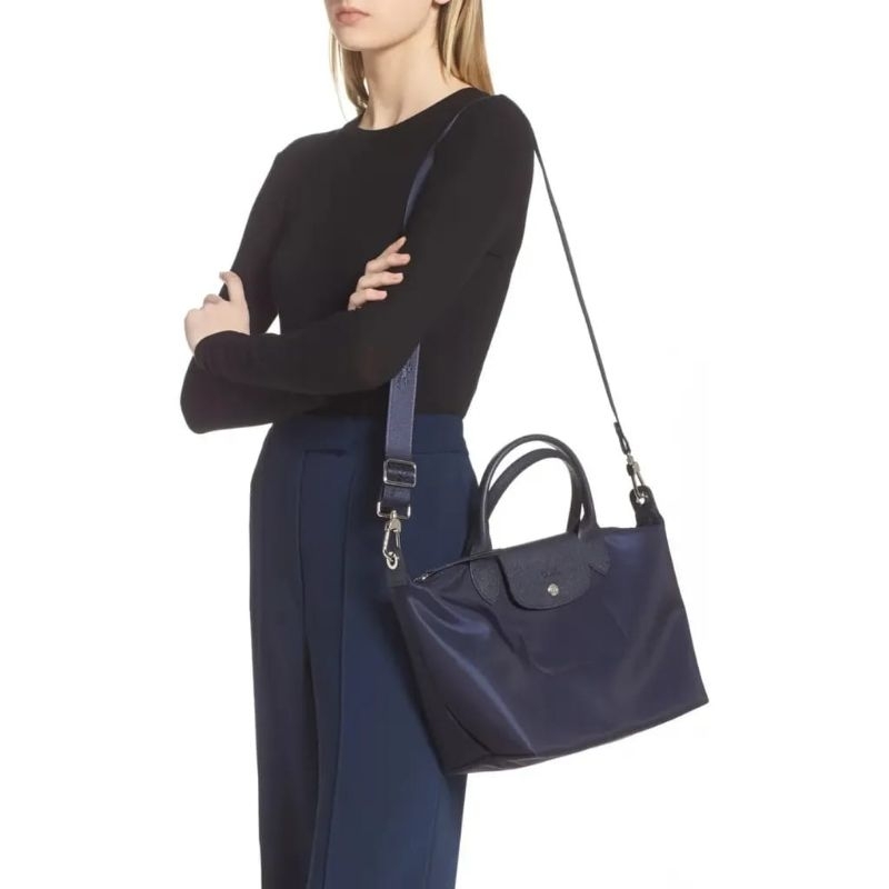 Tas LC Le Pliage  Neo Medium Top Handle Navy