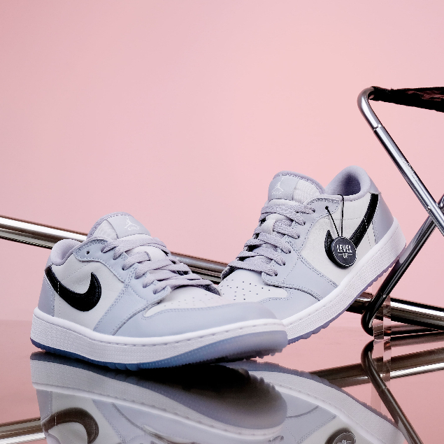 Air Jordan 1 Low Golf Wolf Grey 100% Original