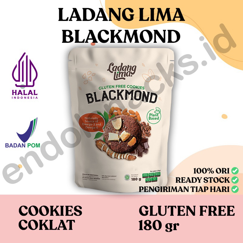 

LADANG LIMA BLACKMOND / PUMPBERRY COOKIES GLUTEN FREE 180GR