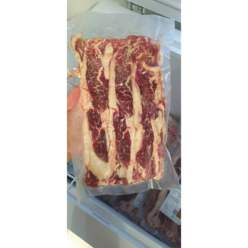 

Daging Sapi Slice Beef US Shortplate 500gr