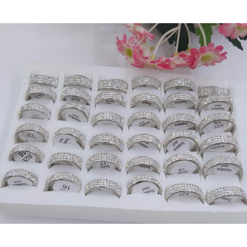 CINCIN MATA DIAMOND KECIL FULL BARIS 3 ISI 36PCS