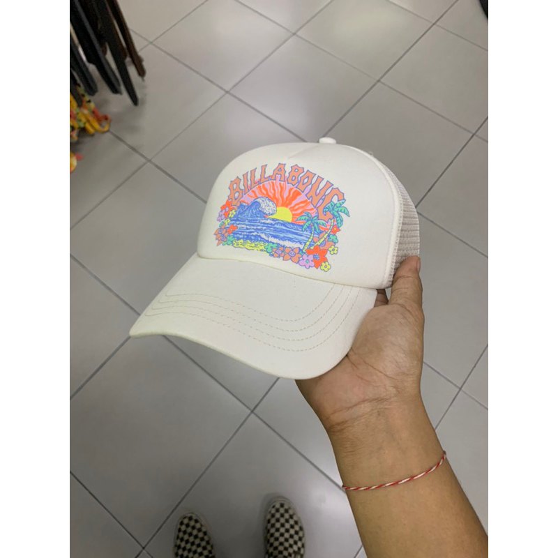 TOPI WANITA TRUCKER TOPI JARING BILLABONG ORIGINAL BESTSELLER